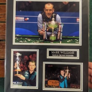 Mark Williams Triple Crown Hand Signed Photo