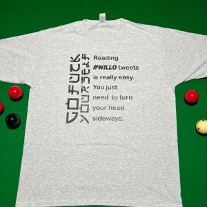 Reading #Willo Tweets Shirt Grey
