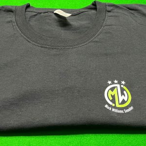 Mark Williams Snooker Green Range Triple Star Black Shirt