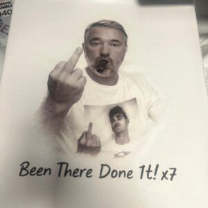 Stephen Hendry “Been There, Done it “ X7 T-shirt