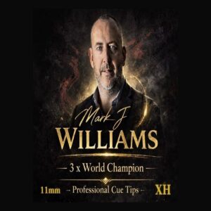 Mark J Williams Professional Cue Tip 11mm Extra Hard