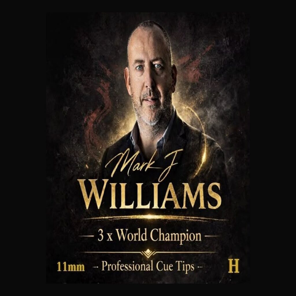 Mark J Williams Professional Cue Tip &ndash; Hard
