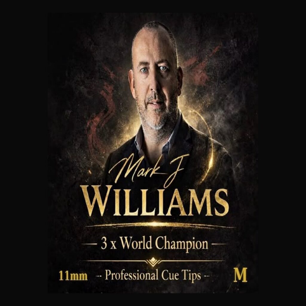 Mark J Williams Professional Cue Tip &ndash; Medium