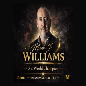 Mark J Williams Professional Cue Tip 11mm Medium