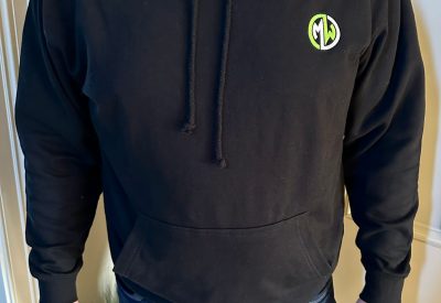 Mark Williams Green Range Black Hoodie
